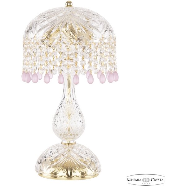 фото 14781L1/22 G V7010 Настольная лампа хрустальная Bohemia Ivele Crystal