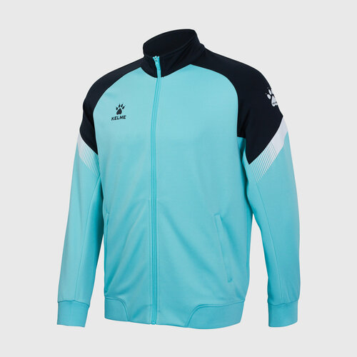 фото Олимпийка kelme олимпийка kelme training jacket 8061wt1009-328, размер l, голубой