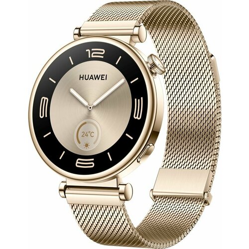 Смарт-часы Huawei Watch GT 4 Aurora-B19M, 41.3мм, 1.32", светло-золотой/светло-золотой 