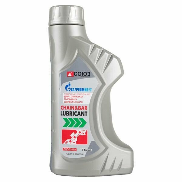 Масло для пильных цепей. 1л. СОЮЗ. UNIVERSAL CHAIN&BAR LUBRICANT СЦС-0101А