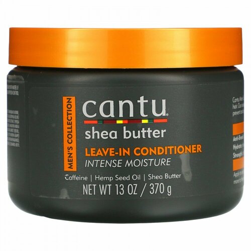 Cantu, Men' s Collection, Shea Butter Leave-In Conditioner, 13 oz (370 g)