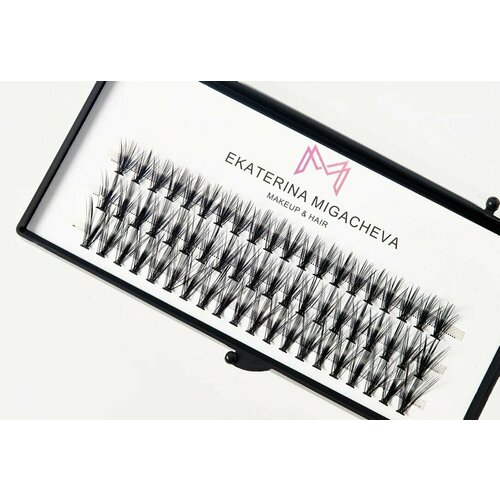 EKATERINA MIGACHEVA Ресницы пучковые 8мм 10мм 12мм