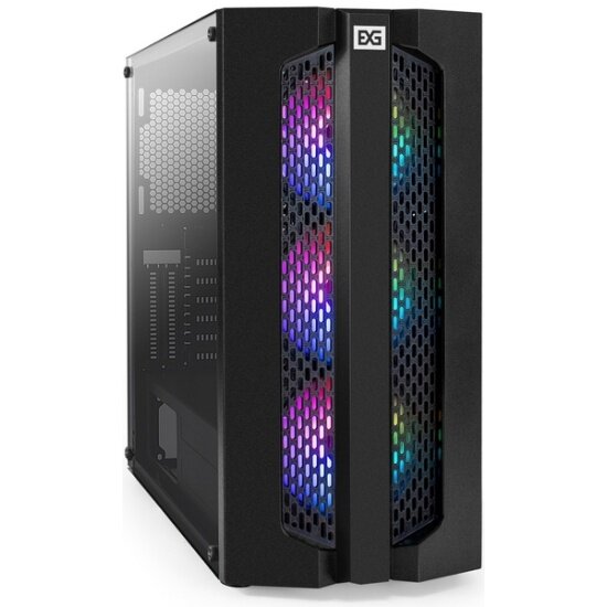 Корпус Miditower EXEGATE EVO-9205 ATX без БП черный EX294966RUS