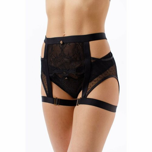 Пояс для чулок Coquette Revue черный 3870₽