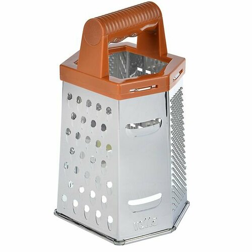 Терка 6-и сторонняя 20см, нерж. сталь, под дерево, KL326A-8S VETTA