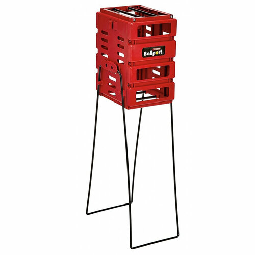 фото Корзина на 36 мячей tourna ballport unique красный bpd-36-104