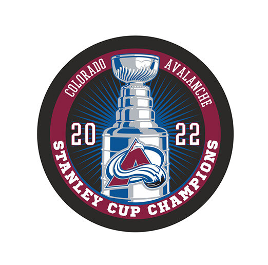 Шайба Rubena Colorado Avalanche Stanley Cup Champions 2022 2