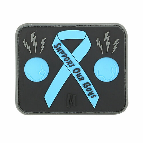 фото Патчи maxpedition blue balls awareness patch 2.4" x 2" (6,1 x 5,1 см) (blubs)