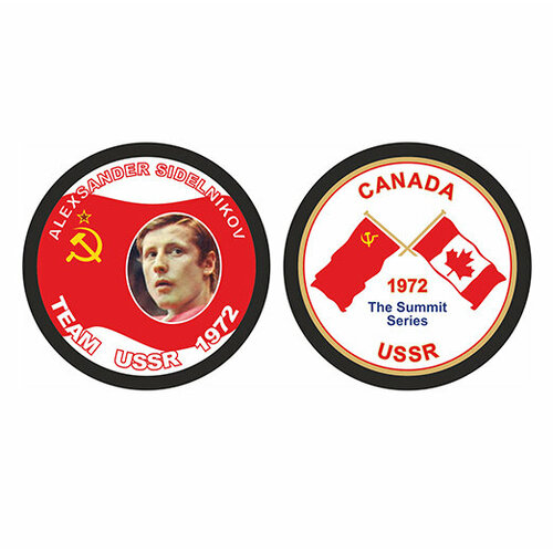 фото Шайба vegum team canada-ussr 1972 сидельников