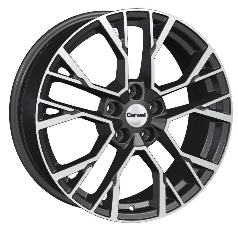 Литые колесные диски Carwel Камак 1810 (Sportage) 7x18 5x114.3 ET48.5 D67.1 Серебристый (122571)