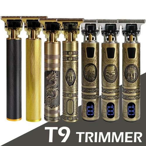 Триммер для мужчин Беспроводная бритва машинка для стрижки волос и бороды мужской парикмахерский станок T9 Trimmer 85000₽