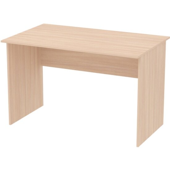 фото Стол письменный МЕБ-ФФ СТ-4 цвет дуб молочный 120/73/75,4 см