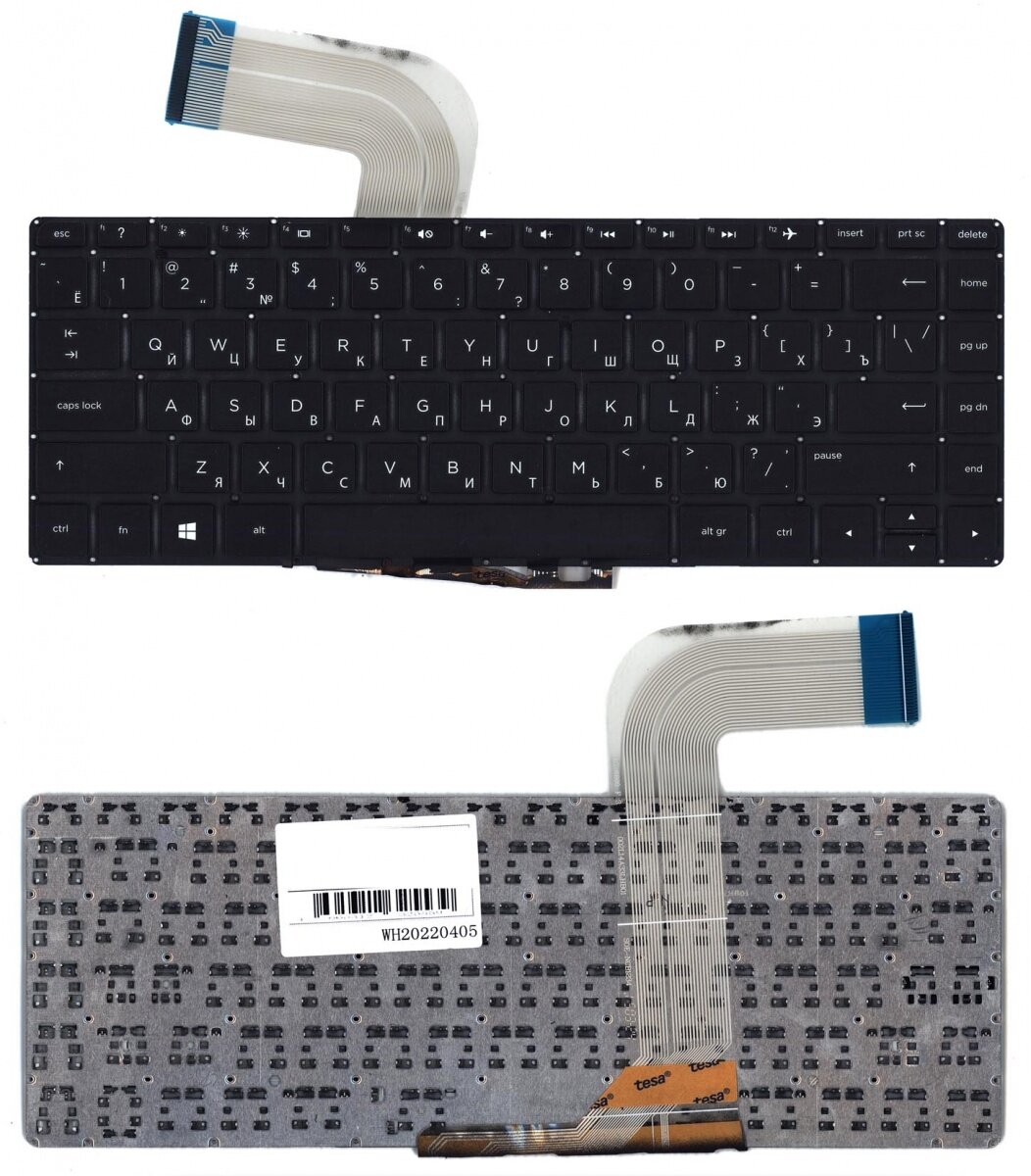 Клавиатура для HP Pavilion 14-V Series, черная