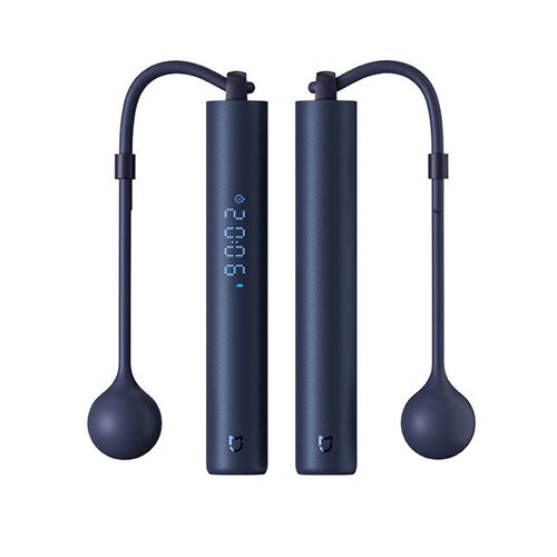 Скакалка Xiaomi Mijia Smart Skipping Rope Dark Blue (XMSR-P803) умная скакалка tangram smart rope rookie черный