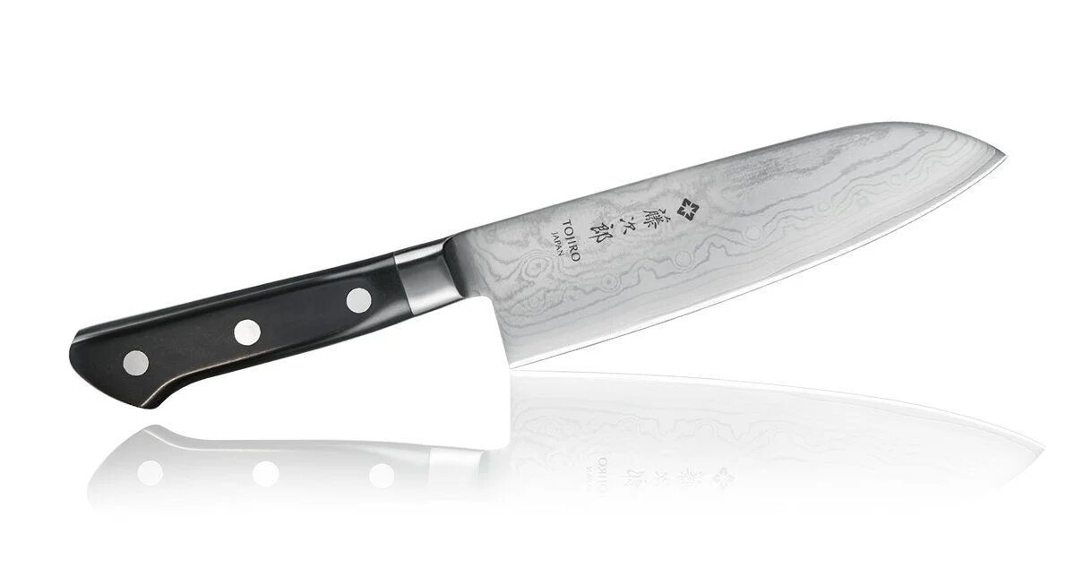 Кухонный Нож Японский Сантоку TOJIRO F-659