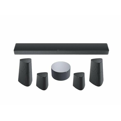 Комплект акустики Loewe klang bar5 mr klang mr1 2 шт klang mr3 2 шт basalt grey 37220500₽