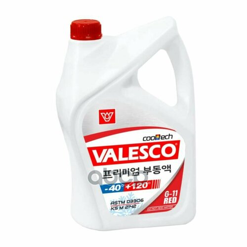 Антифриз Valesco Red 40 G11 5 Кг VALESCO арт. AVR010705