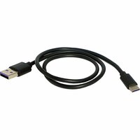 Зарядный универсальный дата-кабель USB-TYPE C Nord-Yada PVC 2А, 0.5м чёрный   ...