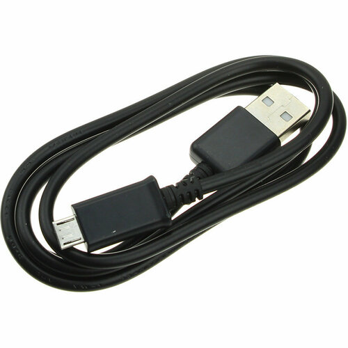 Шнур USB A-Micro-USB B (Android) 5PIN 0.8м, черный 1А пусковые провода прикуривания маякавто 200 ампер 2 5 метра