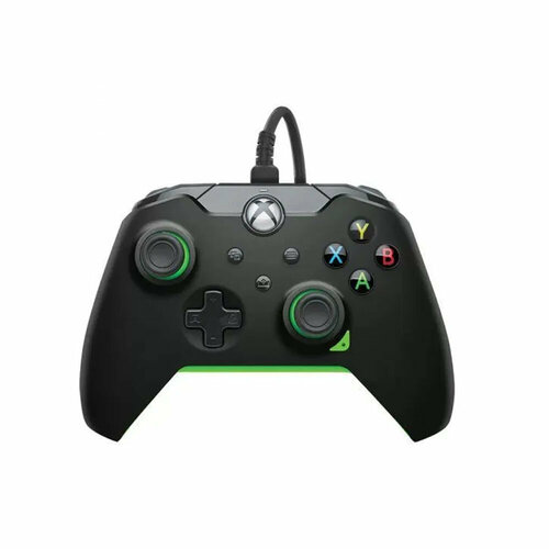 Геймпад проводной PDP для Xbox One/Series/PC (Neon Black) microsoft controller for xbox series x s uae version red