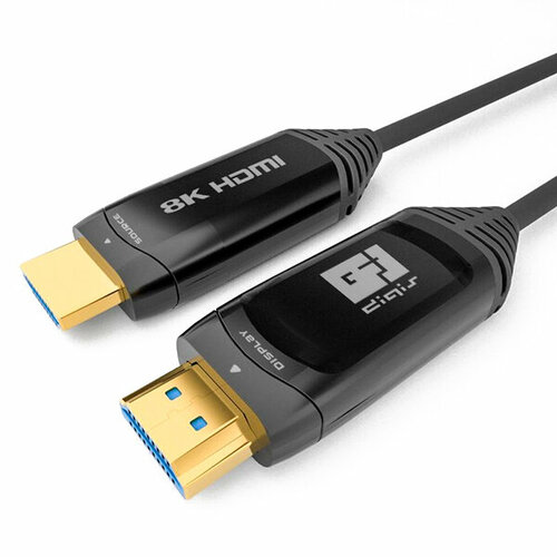 Оптический HDMI кабель Digis DSM-CH10-8K-AOC гибридный активный оптический hdmi кабель digis dsm ch15 8k aoc 15 0m