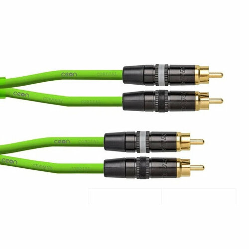 кабель 2xrca 2xrca silent wire nf 16 mk2 rca 2х1m Кабель аудио Cordial CEON DJ RCA 0,6 G