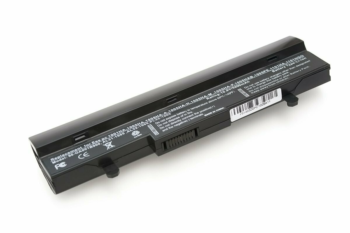 Аккумулятор для ноутбука ASUS EEE PC 1005HA-M 5200 mah 10.8V