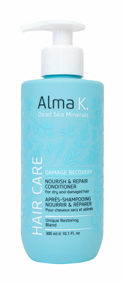 ALMA K. Nourish & Repair Conditioner Кондиционер для волос питательный восстанавливающий, 300 мл