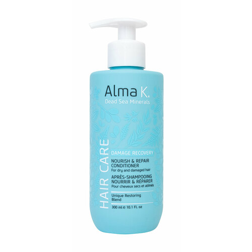 Питательный и восстанавливающий кондиционер для волос Alma K Nourish Repair Conditioner 300 мл 3850₽
