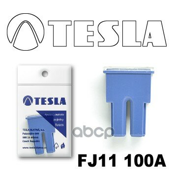 Предохранитель Fj11 100A Синий TESLA арт. FJ11 100A