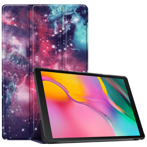 Чехол-обложка футляр MyPads для Huawei MatePad 11 (DBY-W09) 2021 тонкий с магнитной застежкой необычный с красивым рисунком тематика Звездное небо