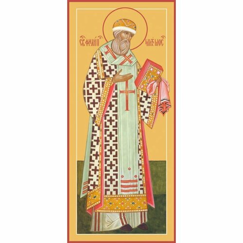 Мерная икона Филипп митрополит Московский, арт MSM-791