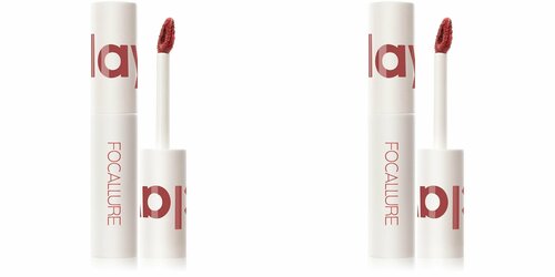 FOCALLURE Помада для губ жидкая суперстойкая Clay Pillowy Soft Liquid Lipstick тон 203, 2 г, 2шт.