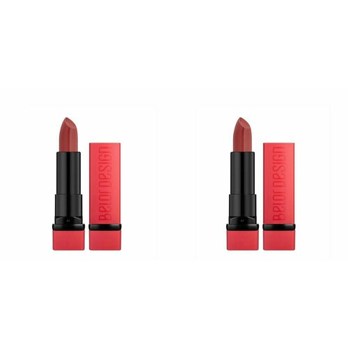 Belor Design Помада для губ Party, 140 индийский красный, 2 шт