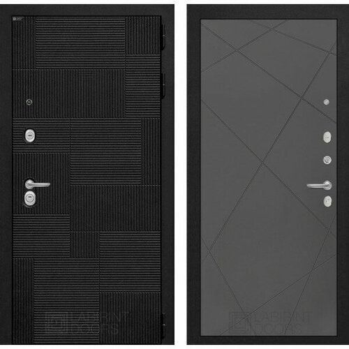 Входная дверь PAZL 24 - Графит софт входная металлическая дверь лабиринт космо 13 графит графит софт