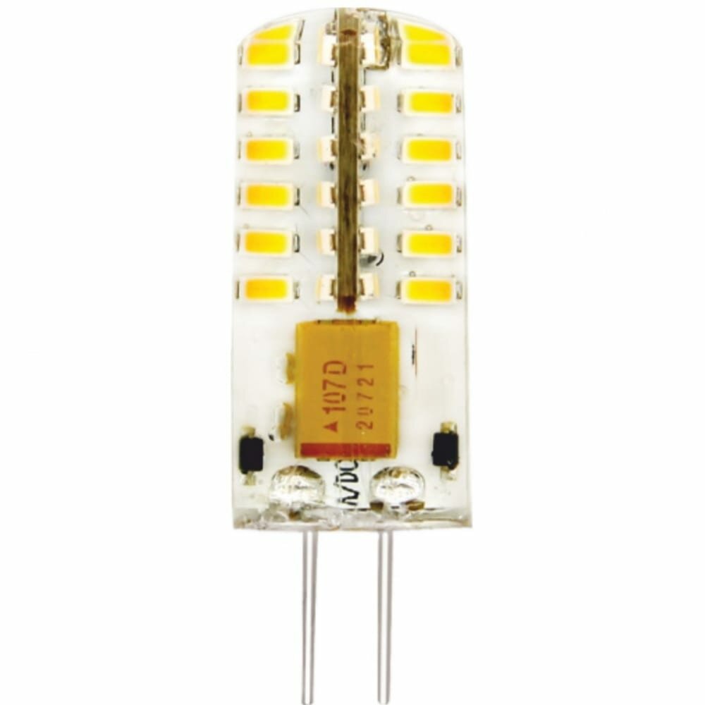 Включай Лампа светодиодная 4. 0W G4 6000K 12V AC/ DC силикон 13*37 LED PREMIUM 1008047