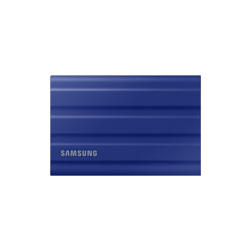 Внешний диск Samsung Внешние HDD и SSD External SSD 1TB Samsung T7 Shield (Blue), IP65, Type C-to-C/A, USB 3.2 Gen2, R/W 1050/1000MB/s, 88x59x13mm, 98g /12 мес./