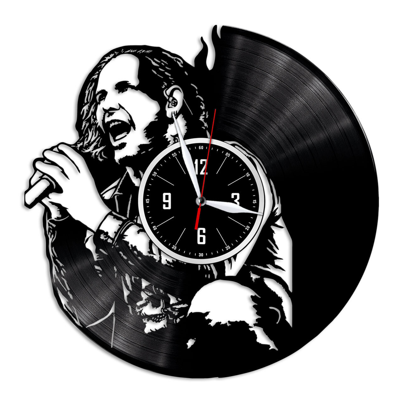 Slipknot - настенные часы из виниловой пластинки