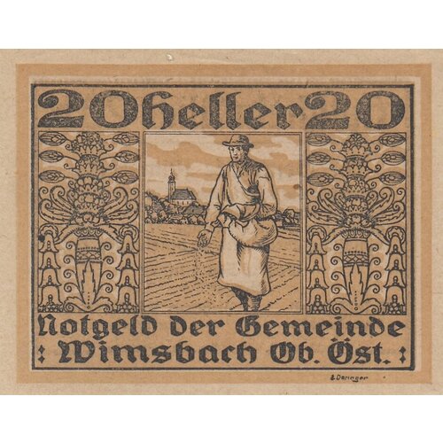 Австрия, Вимсбах 20 геллеров 1914-1921 гг.