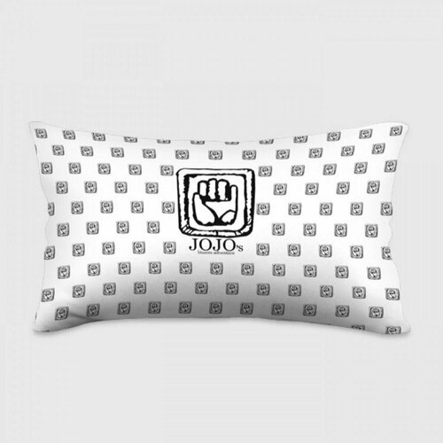 Подушка 3D антистресс Лого джоджо белый