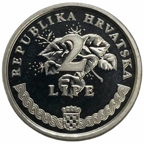 румыния 10 лей 1996 xxvi летние олимпийские игры атланта 1996 набор 6 монет Хорватия 2 липы 1996 г. (XXVI летние Олимпийские Игры, Атланта 1996) (Proof)