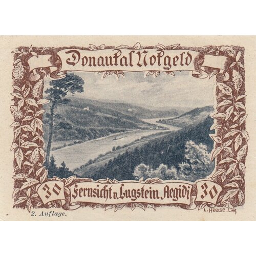 Австрия, Долина Дуная 30 геллеров 1914-1921 гг. (№2.7) австрия роттенбах 30 геллеров 1914 1921 гг