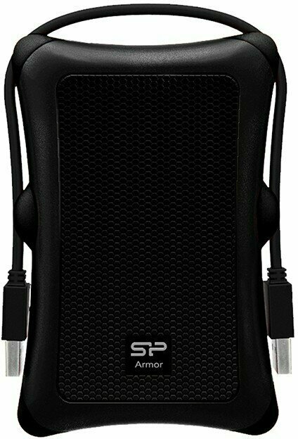 Внешний жёсткий диск 1Tb Silicon Power Armor A30 Black (SP010TBPHDA30S3A)