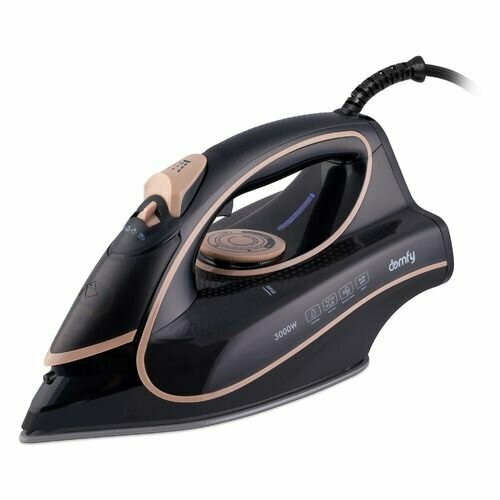 Утюг DOMFY DSC-EI901 3000Вт черныйзолотистый 518500₽
