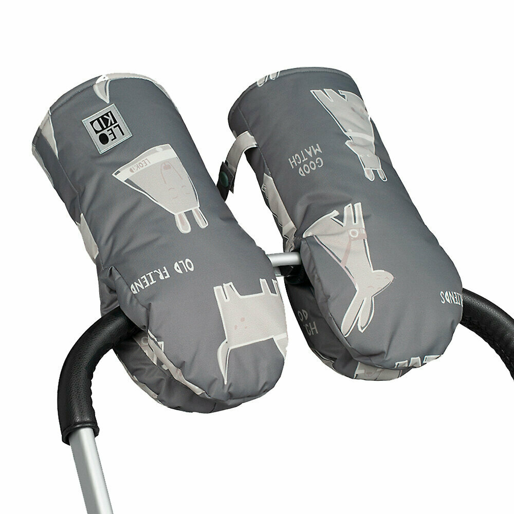 фото Муфта-варежки для рук LeoKid Kraags, цвет Old Friends