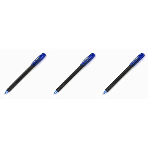 Pentel Ручка гелевая неавтоматическая Energel BL417-C синий, 0,7 мм, 3 шт.