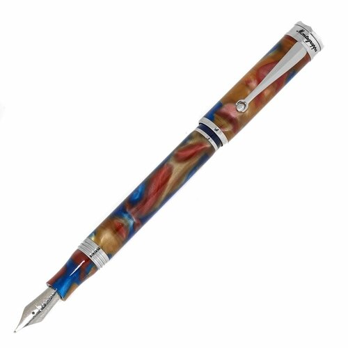 перьевая ручка montegrappa merry skull copper m артикул fort merskull cu fp m Перьевая ручка Montegrappa Ducale Murano Astratto M. Артикул DUC-MA-FP-M