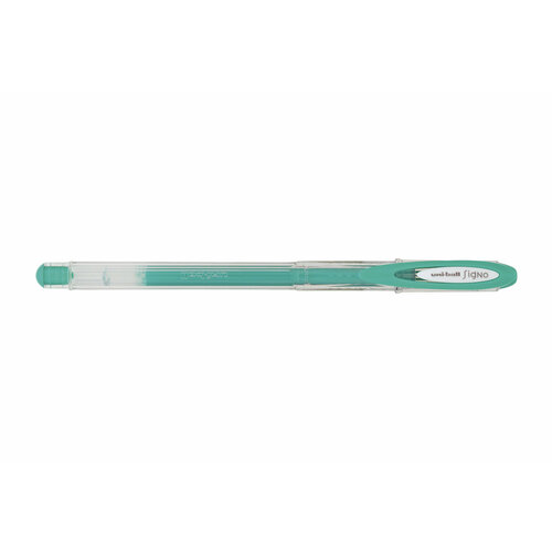 Ручка гелевая Uni UM-120AC, 0,7мм, пастельный зеленый гелевая ручка um 120ac 0 7 мм розовая