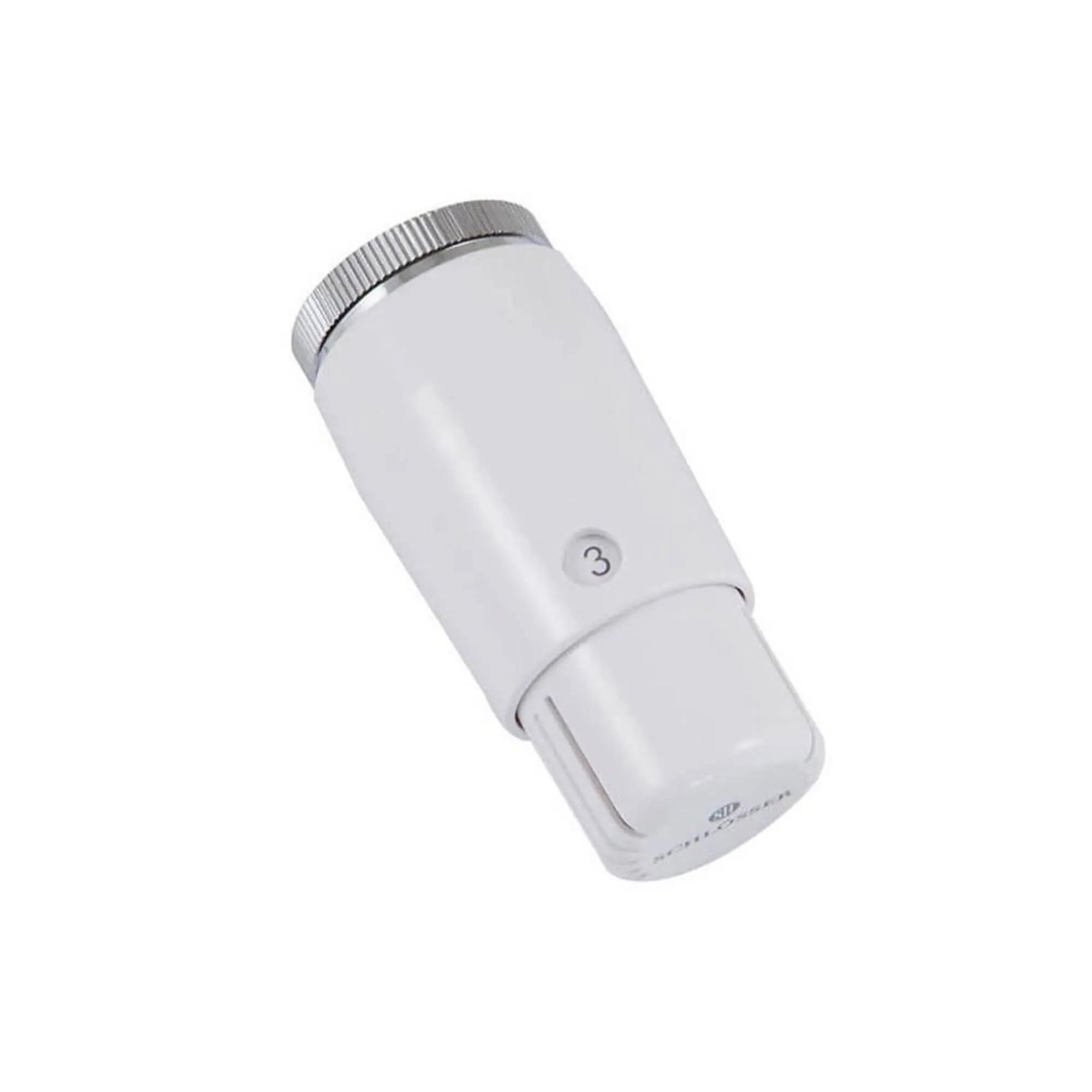 Термостатическая головка Schlosser MINI Diamant M30x1,5, Белый - фото №2