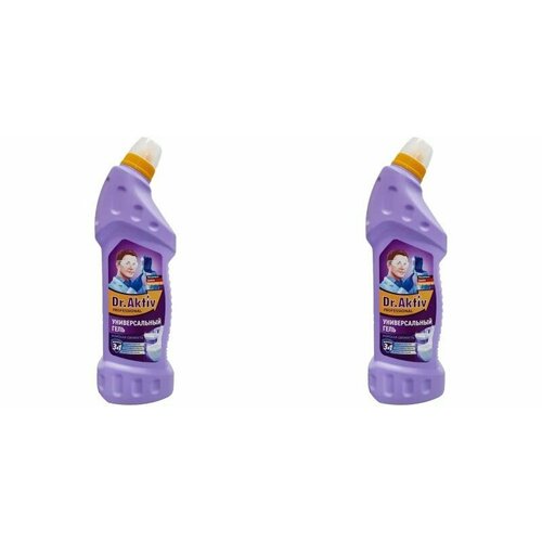 Средство чистящее универсальное, Dr.Aktiv, с антибактериальным и отбеливающим эффектом, 750 мл, 2 шт